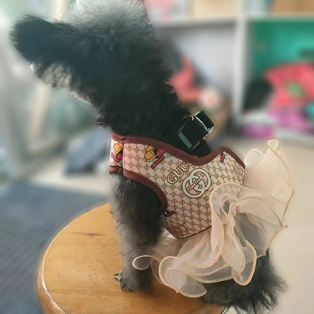 Wildstyle Leopard Print Dog Vibrant Harnesses