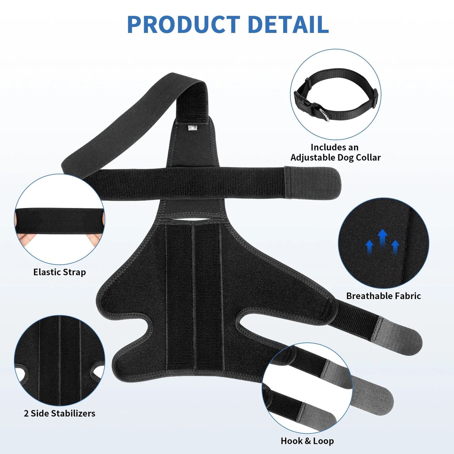 Doggo Knee Brace Sweet Straps