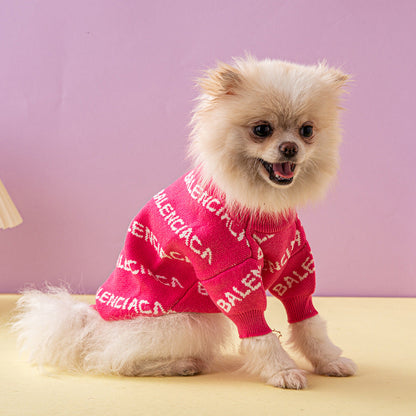 Balenciagaaga Neon Flash Sweater