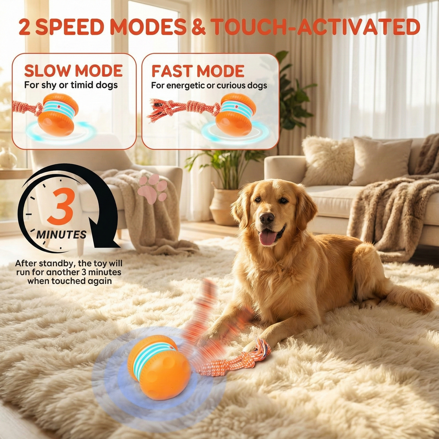 CozyDogo™ Interactive Motion Ball