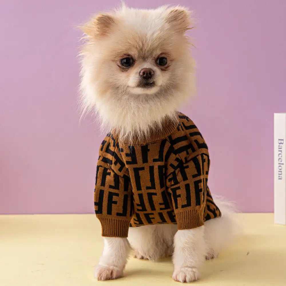 Fency Dog Rewind Sweater