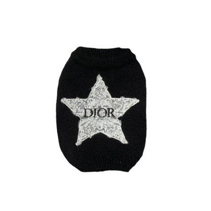 DD Star Crystal Sleeveless Banger Sweater