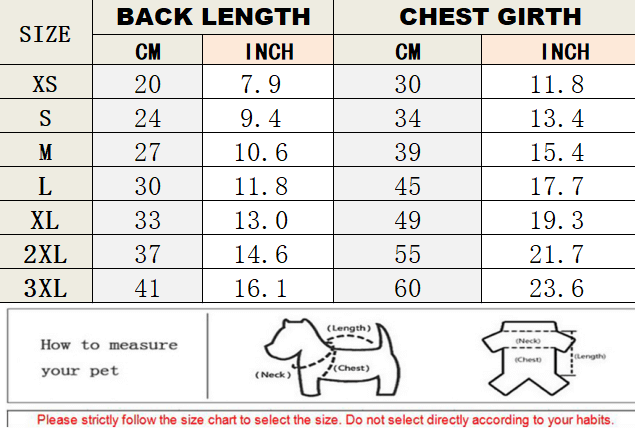 Dog Bold Chic Clothes