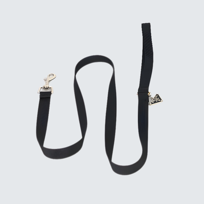 Luxury Black Collar & Leash Supreme Set