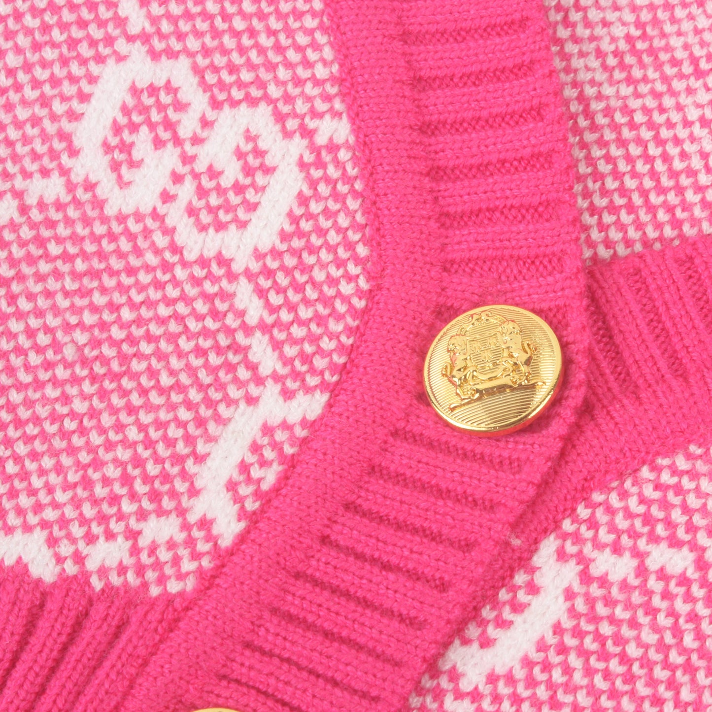 GG Blue Pink Edgy Cardigan