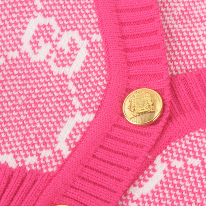 GG Blue Pink Edgy Cardigan