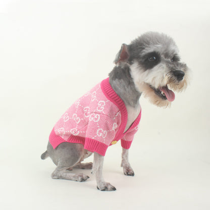 GG Blue Pink Edgy Cardigan