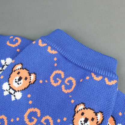 GG Teddy Bear Sketchy Sweater