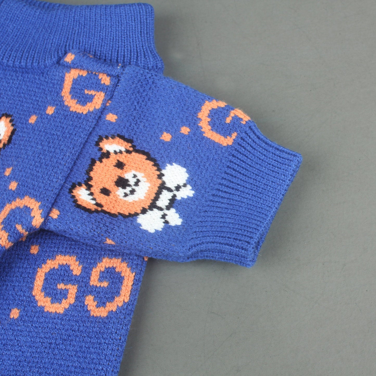 GG Teddy Bear Sketchy Sweater