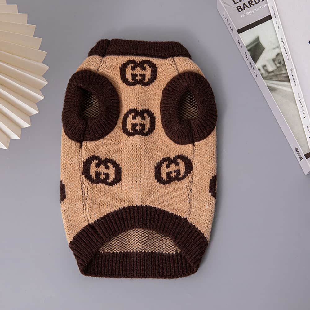 Dog Brown Adorable Sweater