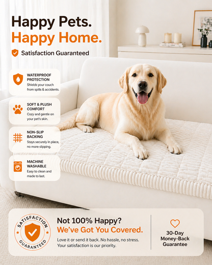 CozyDogo™ Plush Pet Couch Cover