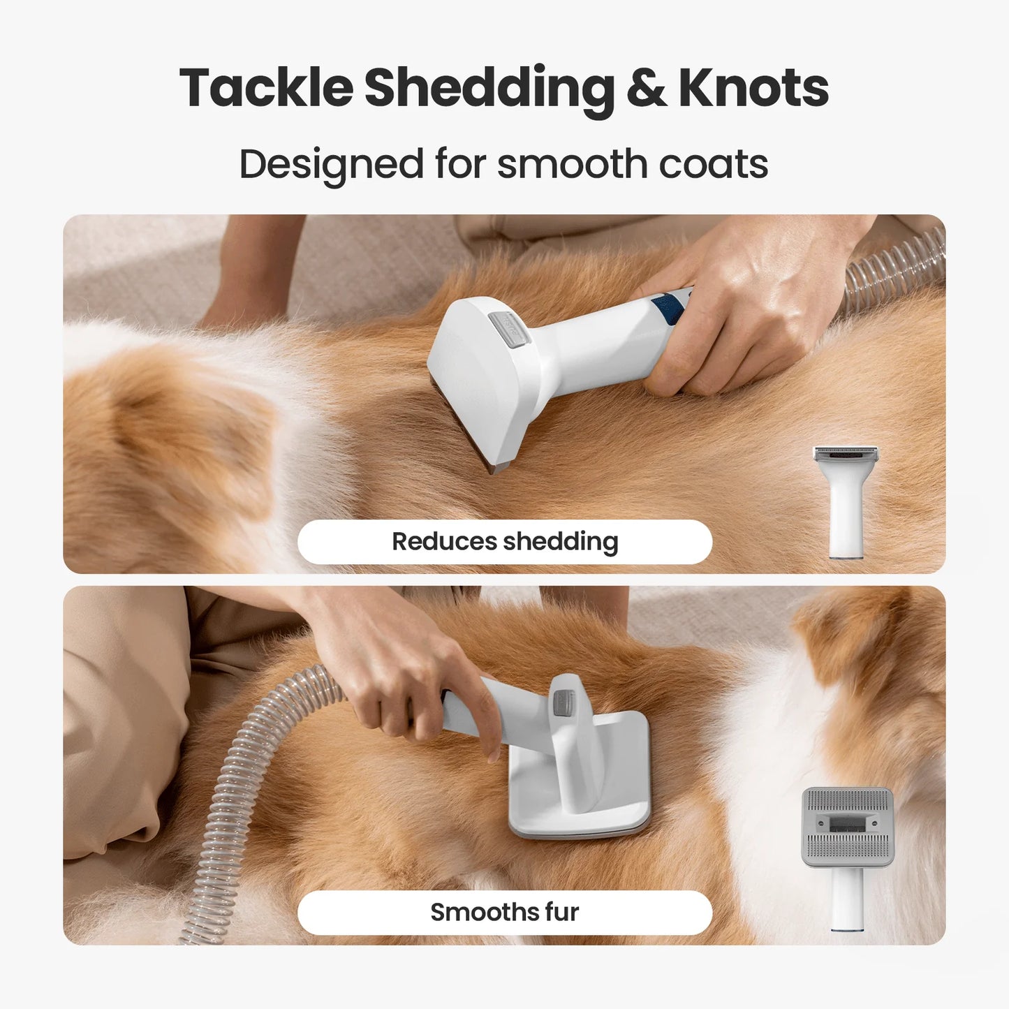Dog Grooming Vacuum - All in One Tool Kit
