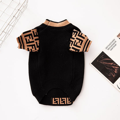Fancy Personalized Dog FF Sweater