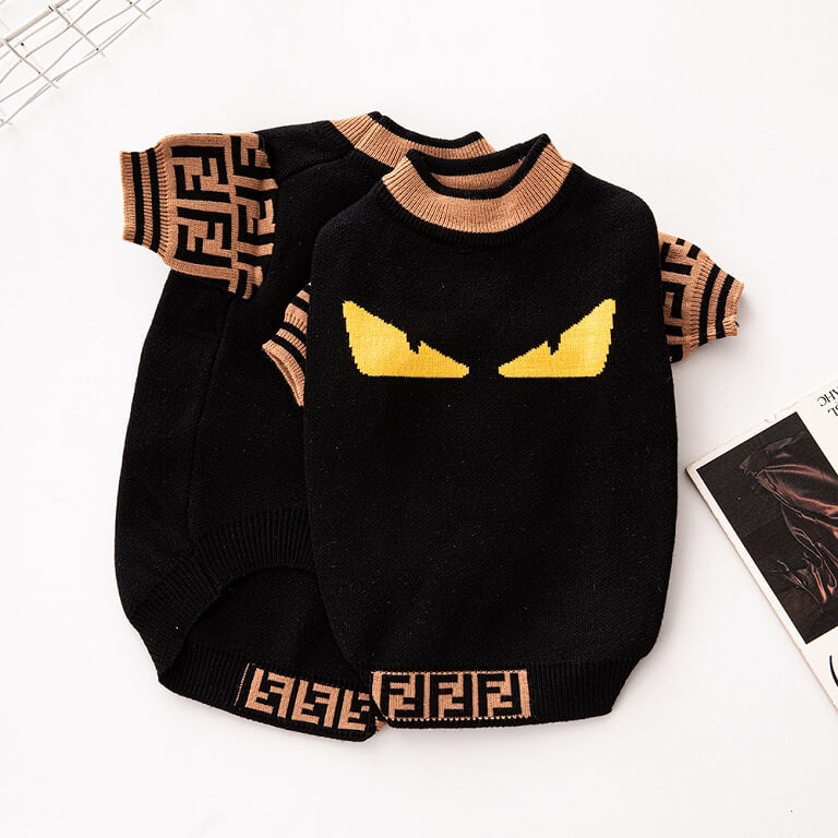Fancy Personalized Dog FF Sweater