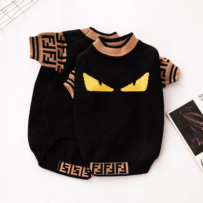 Fancy Personalized Dog FF Sweater
